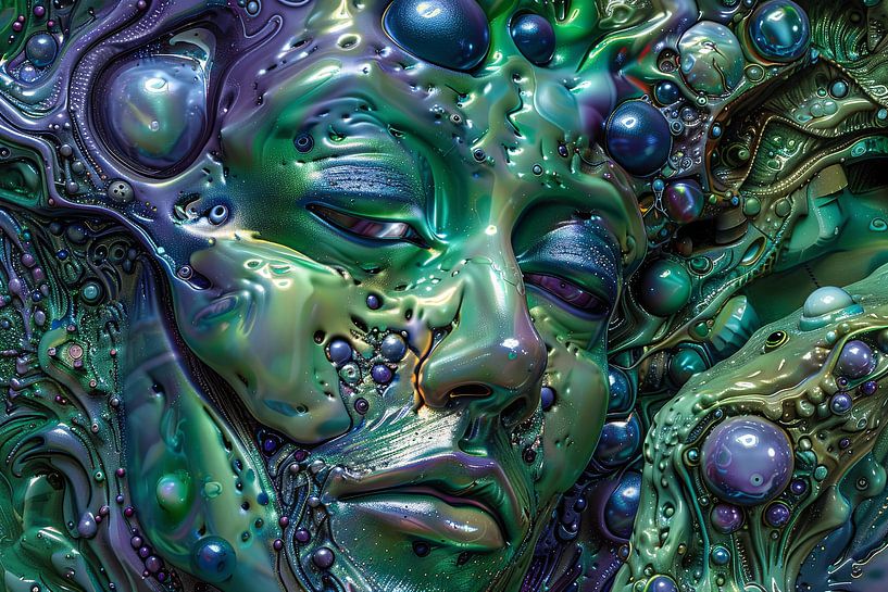 geistiges Kunstwerk von Egon Zitter