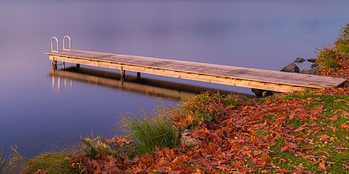 Herfst bij de Hopfensee, Beieren
