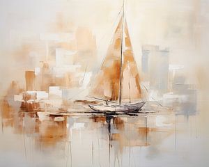 Zeilschip | Zeilen Schilderij van De Mooiste Kunst