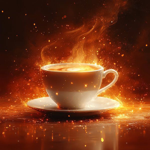 Kaffee-Fantasie von Egon Zitter