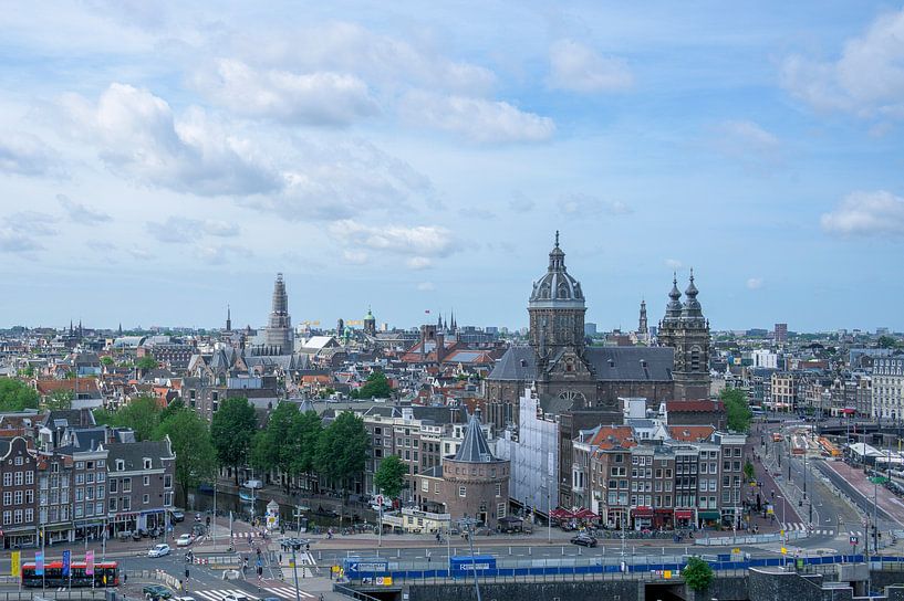 Panorama on Amsterdam by Peter Bartelings