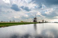 Kinderdijk Windmolens van Brian Morgan thumbnail