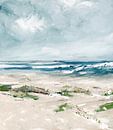 Hallig (North-Sea) van Andreas Wemmje thumbnail