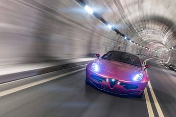 Alfa Romeo Disco Volante van Art Indi