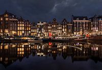 Weerspiegeling Singel gracht Amsterdam