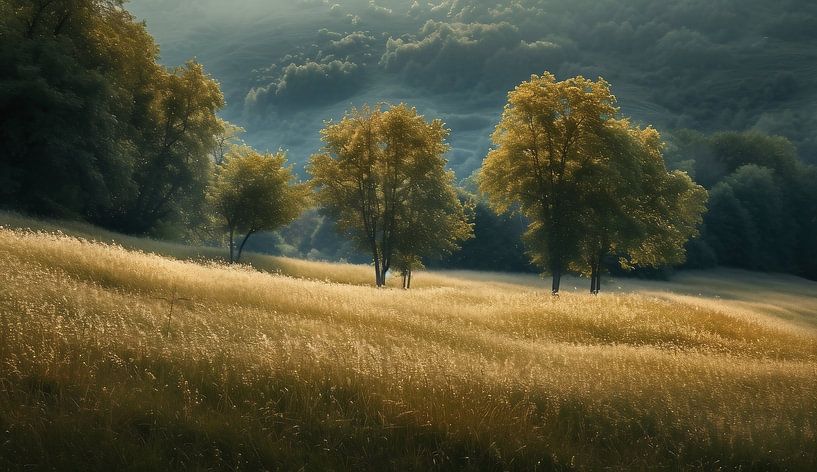 Herfstig perspectief&quot; van fernlichtsicht