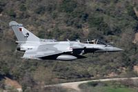 Qatar Emiri Air Force Rafale in einem griechischen Tal