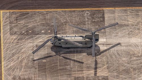 U.S. Army Boeing CH-47F Chinook.