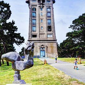 Château d'eau IJmuiden Pays-Bas sur Hendrik-Jan Kornelis