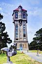 Watertoren IJmuiden Nederland van Hendrik-Jan Kornelis thumbnail