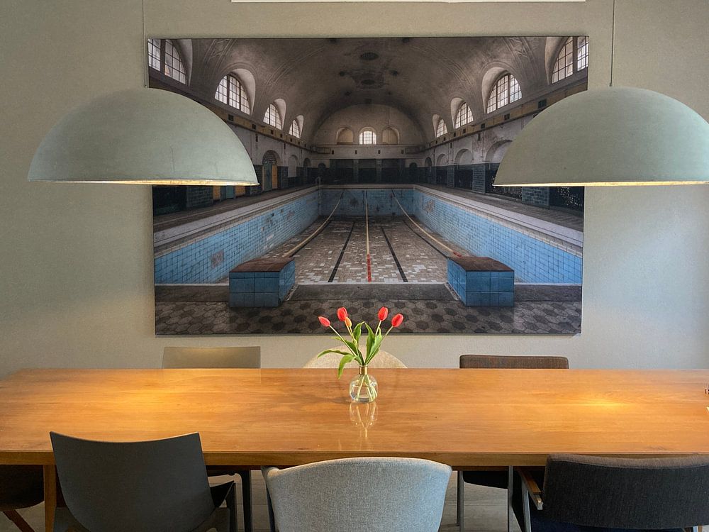 Wedstrijd Zwembad  van Perry Wiertz 