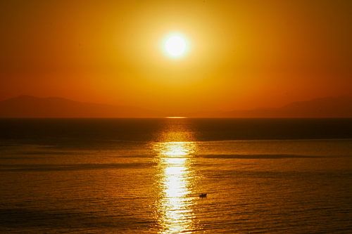 Sonnenaufgang über dem Meer