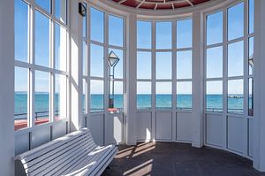 Strandpromenade Seebad Binz auf der Insel Rügen