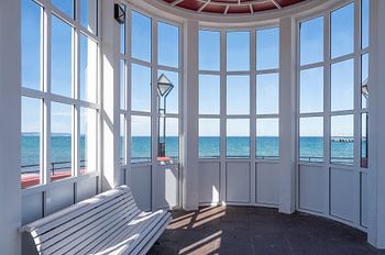 Promenade seaside resort Binz on the island of Rügen