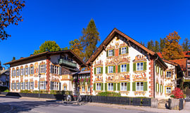 Hans en Grietje huis in Oberammergau, Duitsland