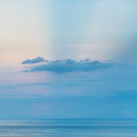 Lever de soleil au bord de la mer