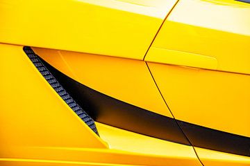 Lamborghini Gallardo Superleggera détail de l'admission d'air de la voiture de sport sur Sjoerd van der Wal Photographie