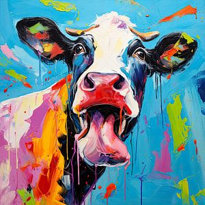 Portrait d'une vache