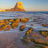 Coucher de soleil sur la côte près de Calpe sur Cor de Bruijn Photography