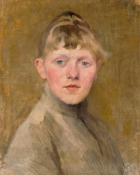 Zelfportret, Helene Schjerfbeck