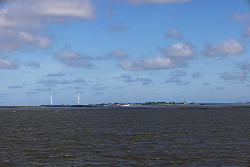 Foto's van Eemshaven en het Noordzee-eiland Borkum.