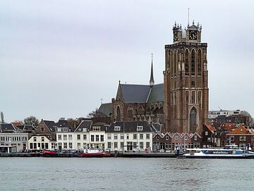 Vue de Dordrecht sur Jim van Iterson