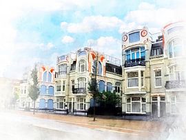 Spuistraat, Flessingue, Zélande. sur Danny de Klerk