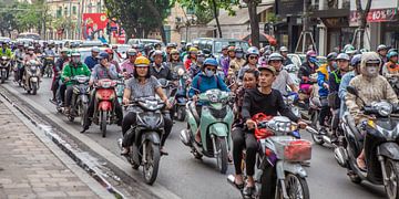 Endlos - Mopeds in Vietnam von t.ART