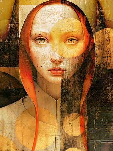 a Golden WinterPortrait