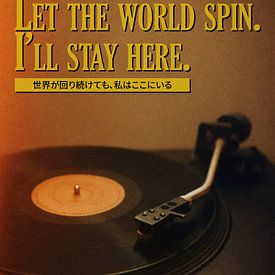 Let The World Spin. I'll Stay Here - Portrait by Victor Weijers