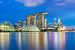 Horizon de Singapour dans la soirée sur Tux Photography
