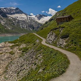 Mooserboden stuuwmeer in Kaprun (Österreich) von Debbie Kanders