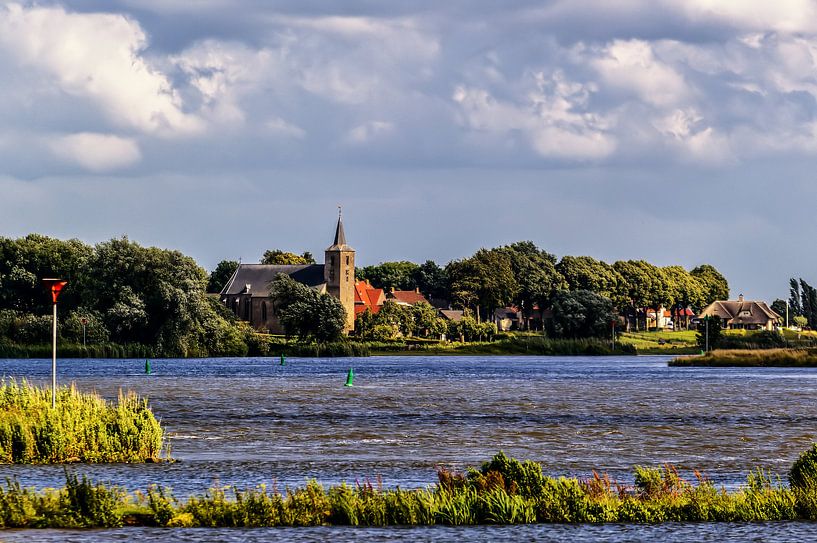 Zicht op Wilsum over de IJssel van Wijnand Medendorp