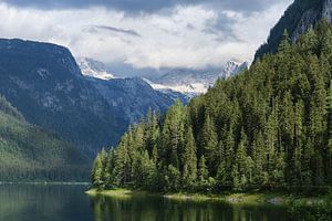 Gosausee in Oberösterreich, Oostenrijk van Melissa Peltenburg