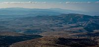 View over the mountains, seen from Kocatepe Anıtı'ndan