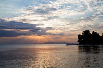 Sonnenuntergang in Griechenland
