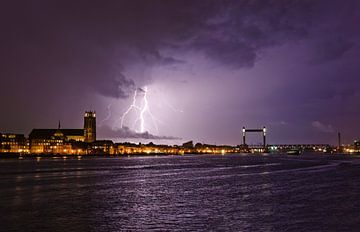 Dordrecht in het noodweer van Rick Bekker