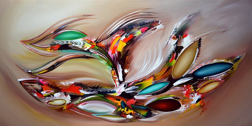 Abstract Vision by Gena Theheartofart