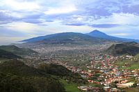 View over Tenerife to the Teide
