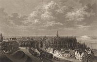 Willem Hendrik Hoogkamer, Ansicht von Nimwegen vom Belvedere aus, 1832 von Atelier Liesjes Miniaturansicht