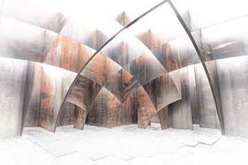Geometrisch staal van Greetje van Son