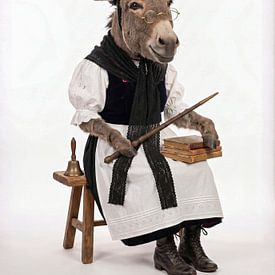 Miss Elfriede Kreidemeier: The village schoolteacher by Ingo Laue