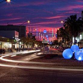 Hauptstraße Platja d'Aro von Marcel van den Hoven