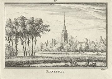 Abraham Rademaker, Ansicht von Rijnsburg, 1630 von Atelier Liesjes