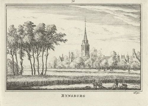 Abraham Rademaker, Gezicht op Rijnsburg, 1630