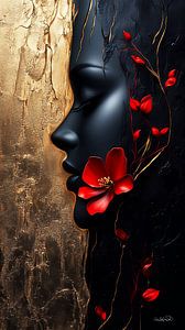 gold - schwarz - rot