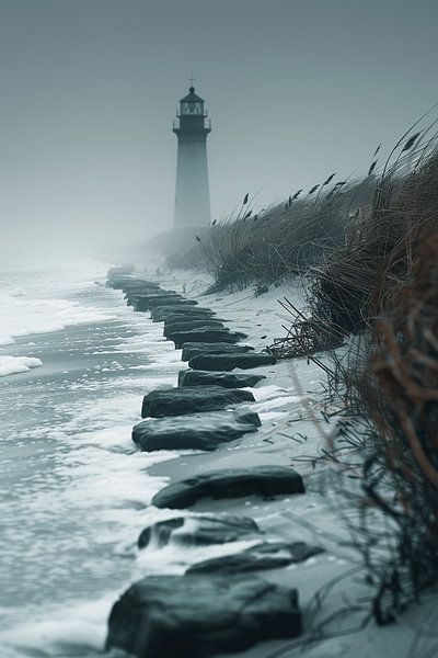 Seascape Stories - The Magical World of Lighthouses in the Coastal Landscape by Karina Brouwer