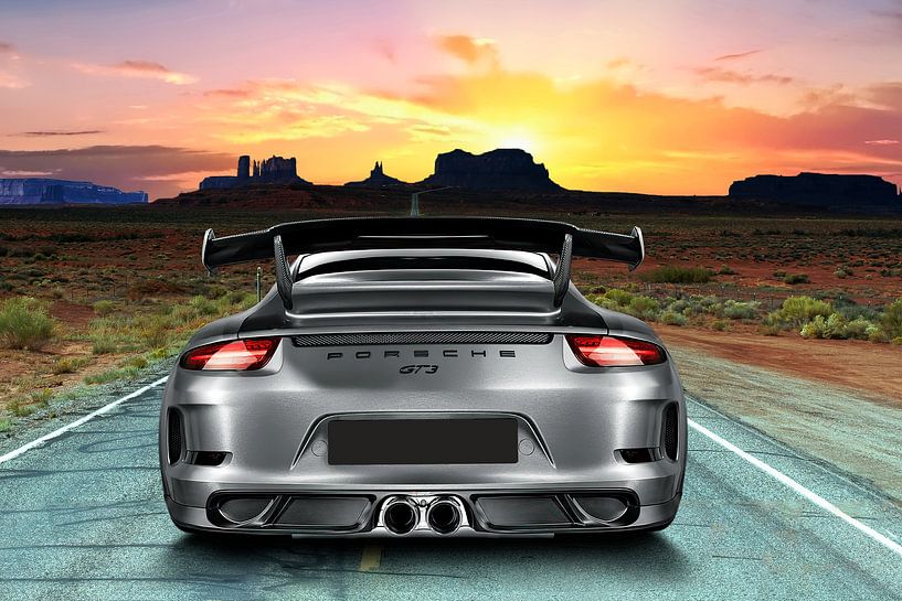 Porsche 911 GT3, German sports car by Gert Hilbink