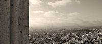 Überblick über Paris vom Sacré Couer aus von Jacqueline van Leeuwen Miniaturansicht