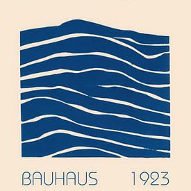 Bauhaus Welle Design minimaliste 1923 sur Niklas Horstmann